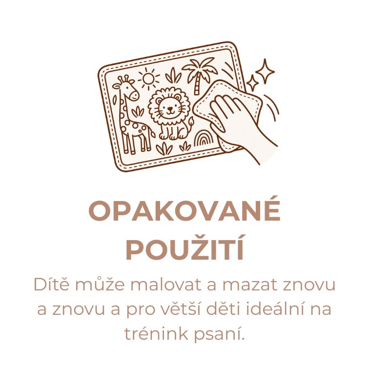 Silikonová podložka na malování a psaní KidSketch icon (10)